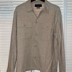 Abercrombie Linen over shirt